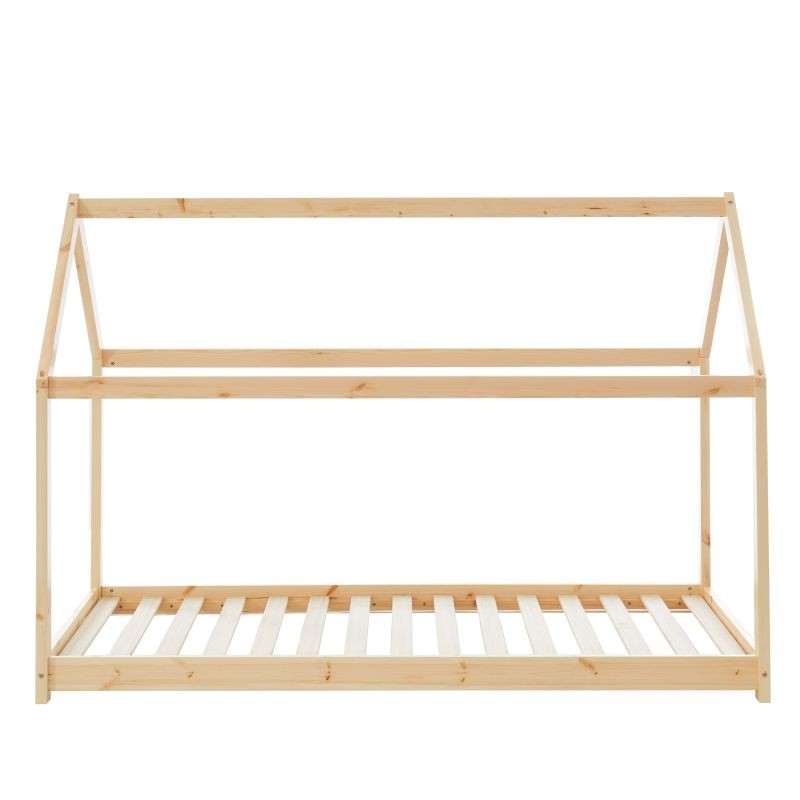 Lit Cabane Royaume Des Rêves Beige 90x190 cm - Laïba Kids