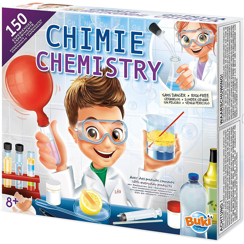 Chimie sans danger 150 expériences 8+ - Buki