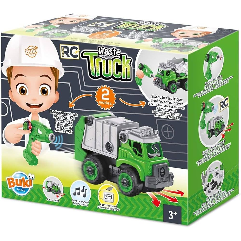 Camion Poubelles RC 3+ - Buki
