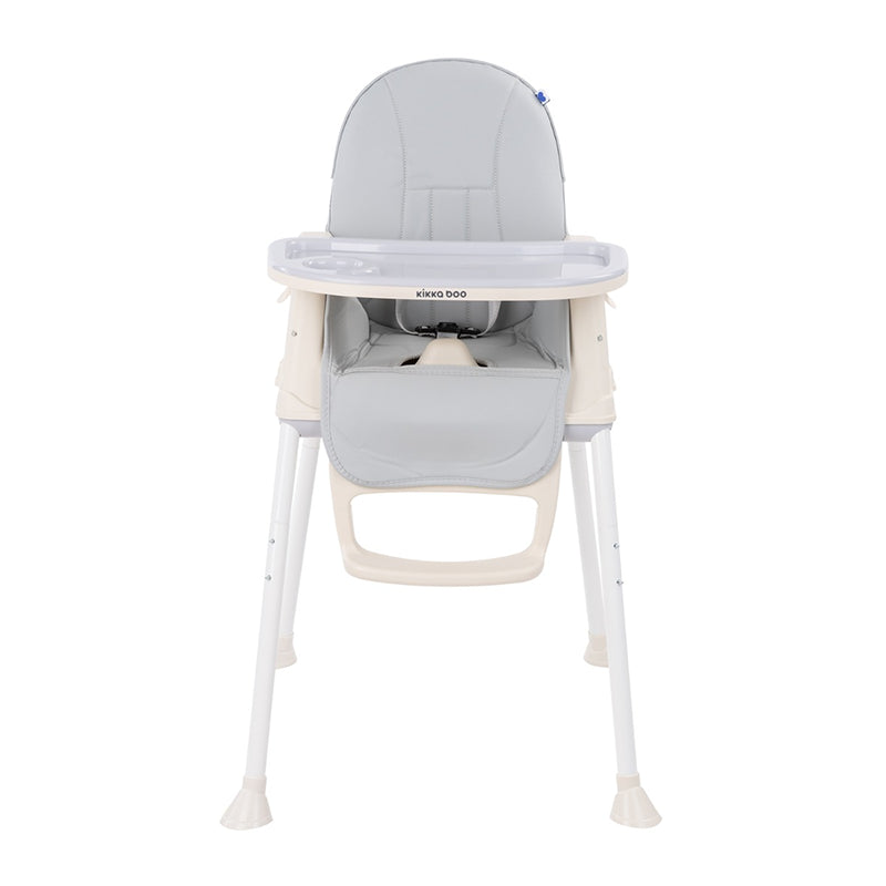 Chaise haute bébé 3 in 1 Creamy Gris - Kikka boo