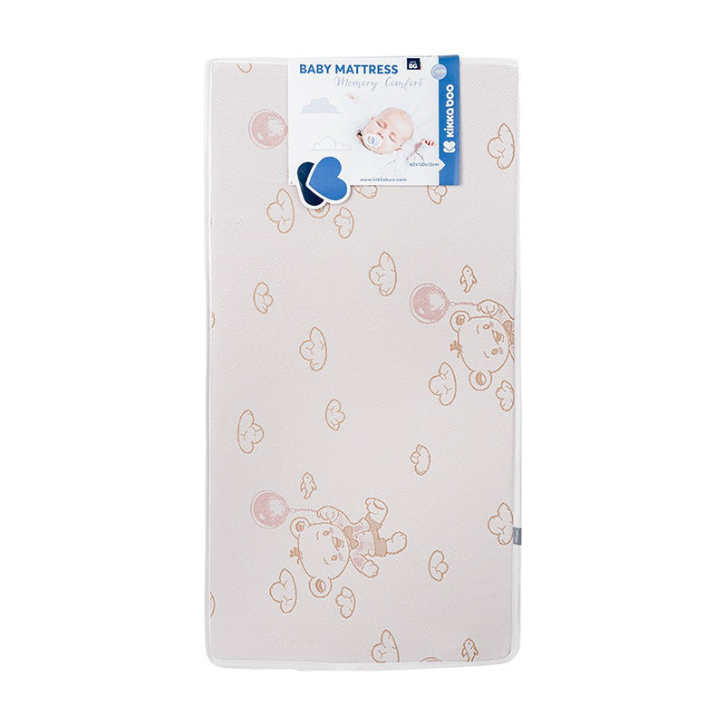 Matelas bébé 60x120x12 Ours Beige - Kikka boo