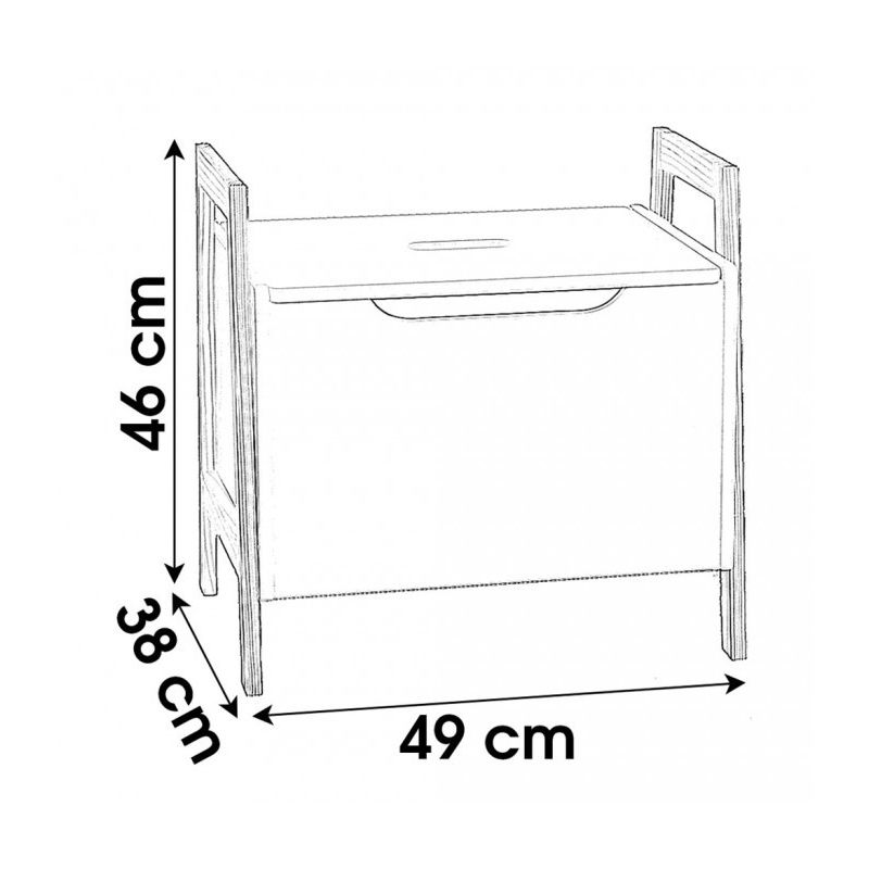 Sweet Coffre a jouet empilable - Atmosphera For Kids