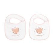 Set de 2 bavoirs bébé Dream Rose - Kikka Boo