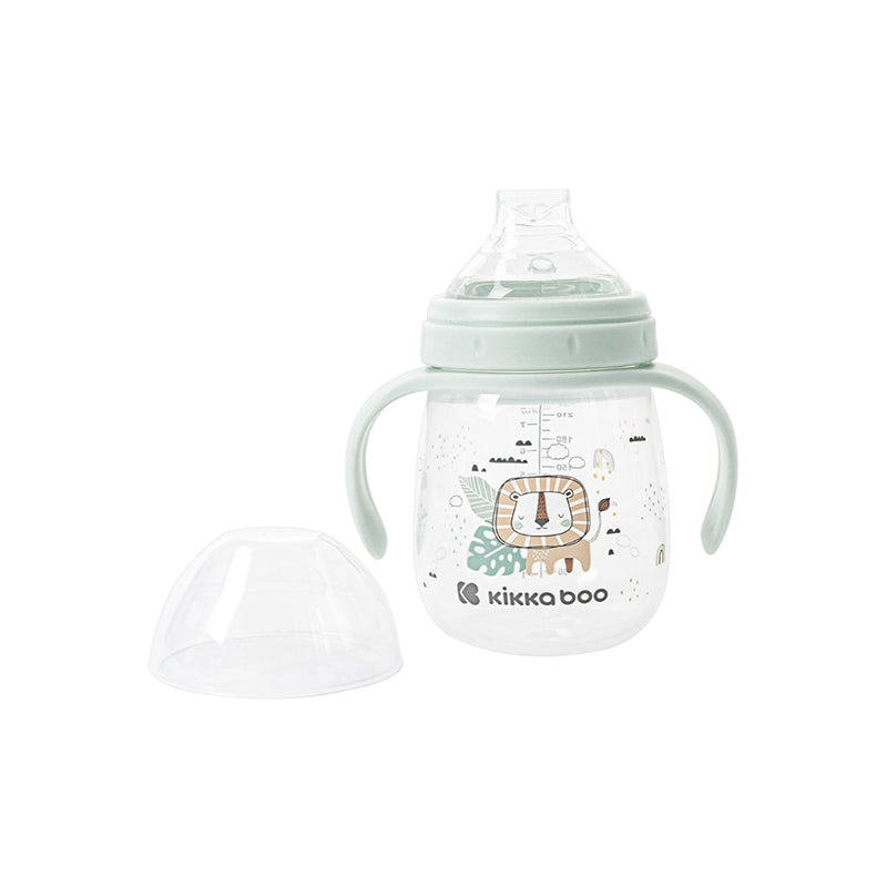 Tasse pour bébé 6m+ Savanna 240ml Vert - Kikka Boo