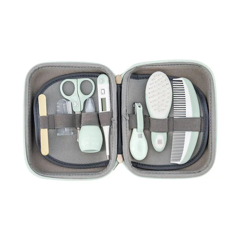 Trousse de soin pour bébé 8 pcs Vert - Kikka Boo