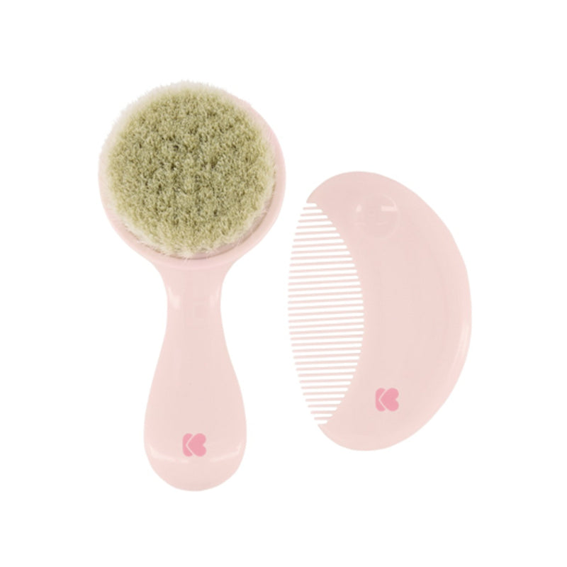Peigne et brosse pour bébé Savanna Rose - Kikka Boo