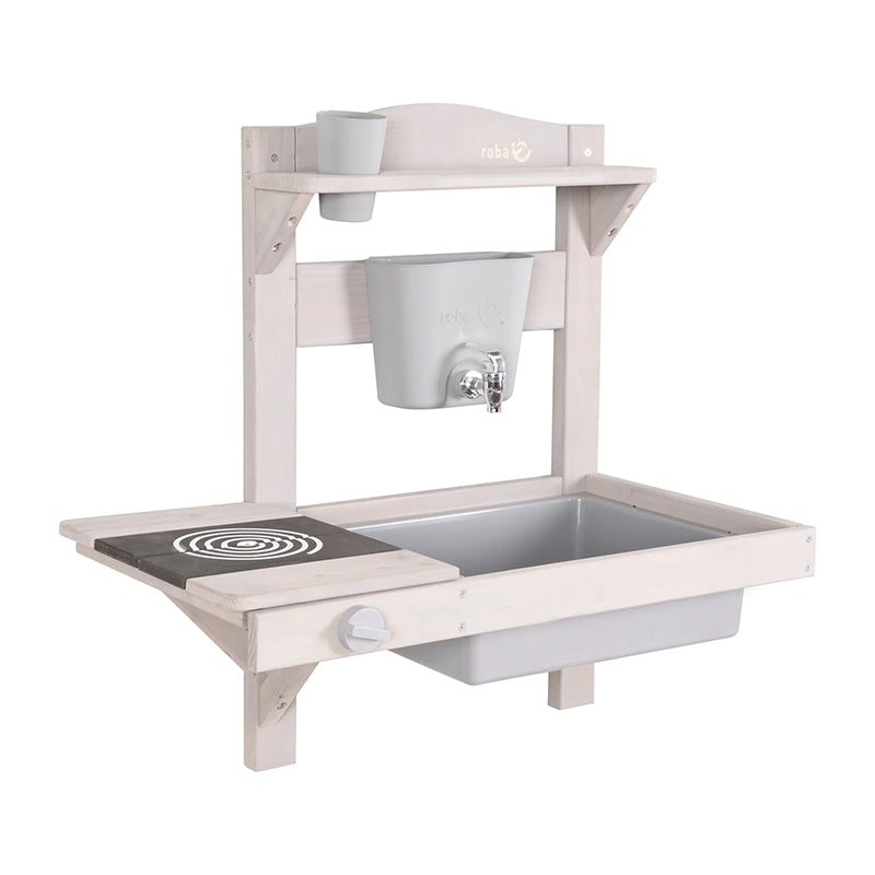 Cuisine d'extérieur à suspendre avec accessoires Gris - Roba