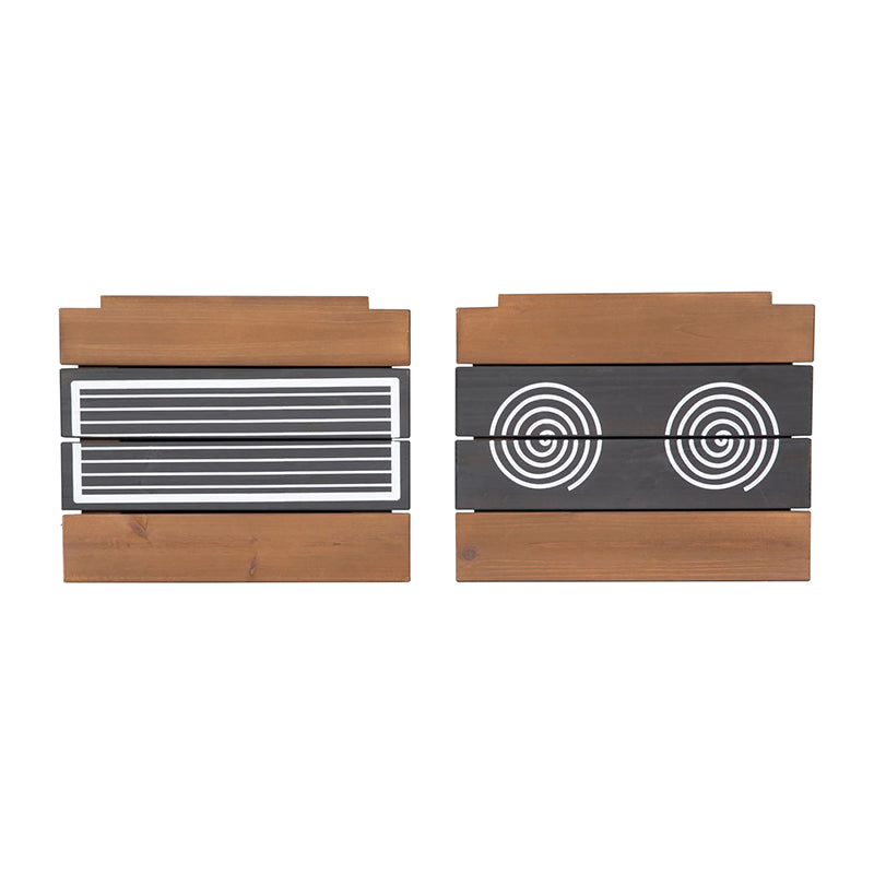 Cuisine enfant d'exterieur à suspendre en Bois Marron - Roba