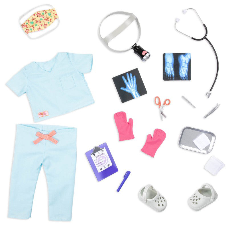 Poupée chirurgien Cierra 46 cm - Our Generation