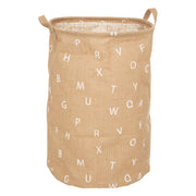 Panier De Rangement Alphabet En Jute Beige - Atmosphera For Kids