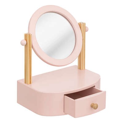 Coiffeuse à poser pour fille Rose - Atmosphera For Kids