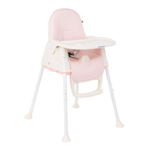 Chaise Haute 3-en-1 Rose - Kikka Boo