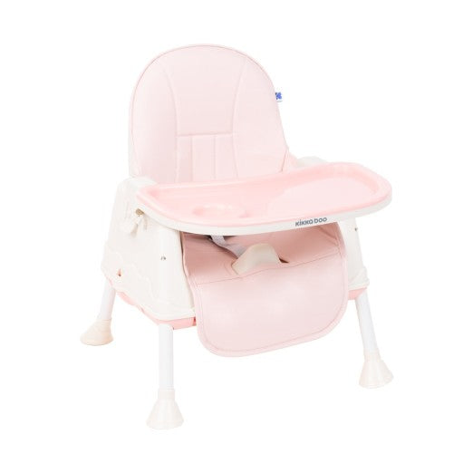 Chaise Haute 3-en-1 Rose - Kikka Boo