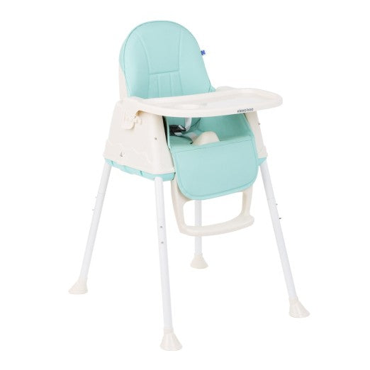 Chaise Haute 3-en-1 Menthe - Kikka Boo