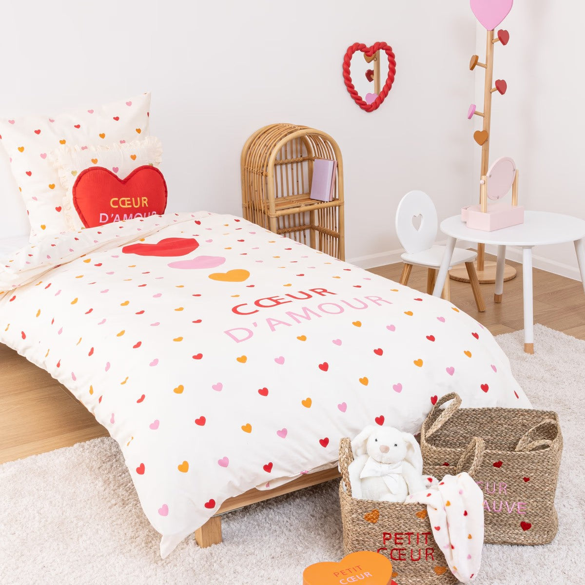 Bibliothèque enfant en rotin - Atmosphera For Kids