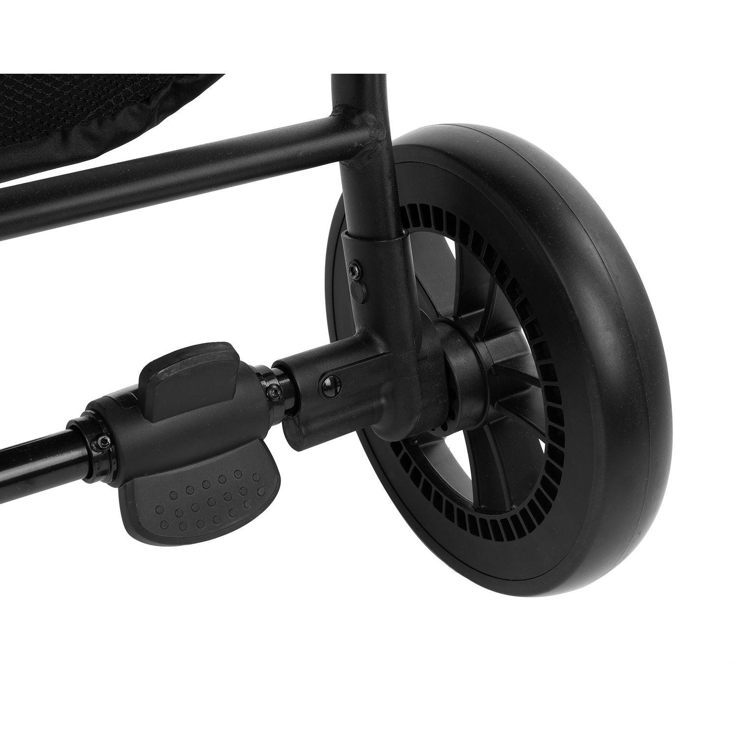 Poussette Jumelle Happy 2 Gris Clair - KikkaBoo