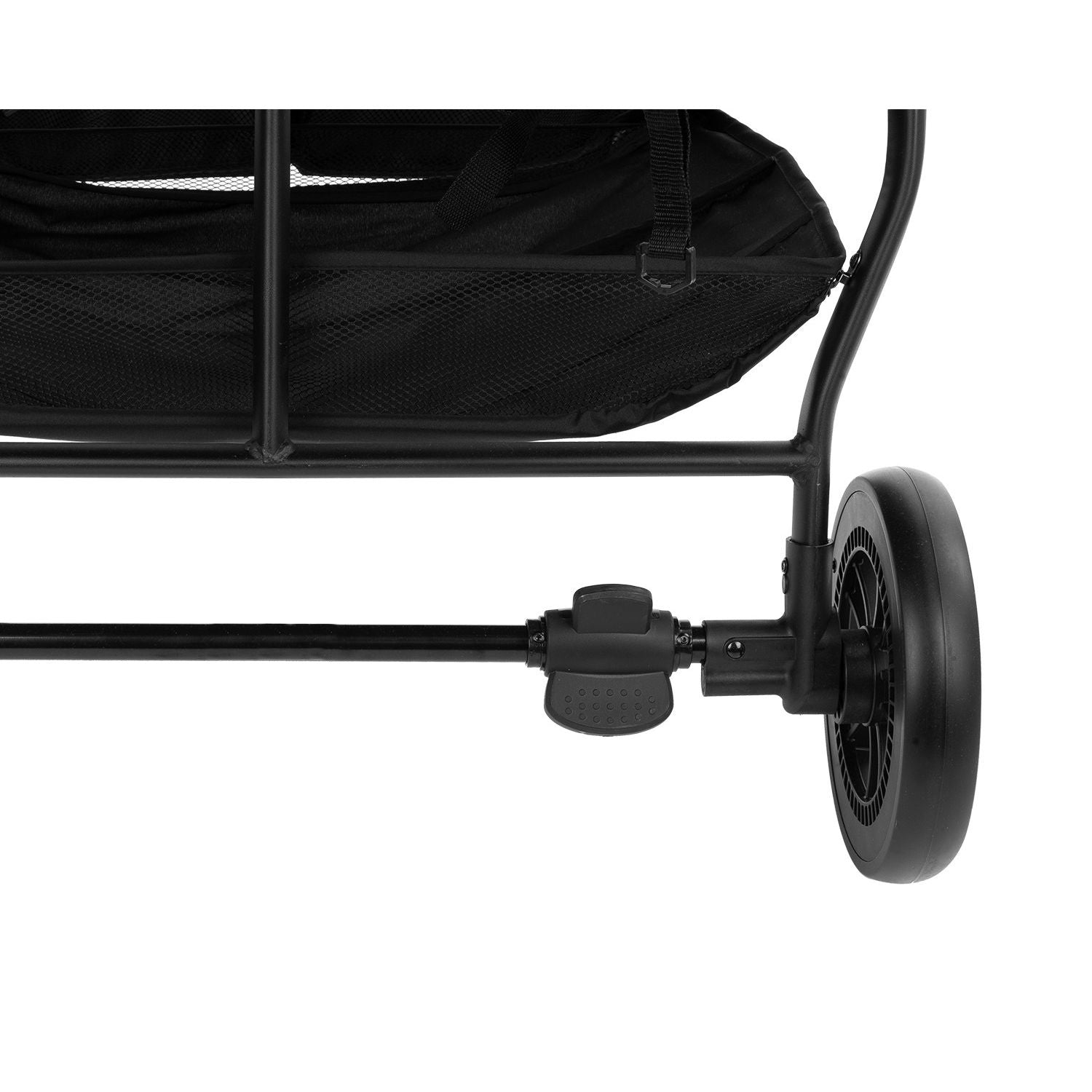 Poussette Jumelle Happy 2 Gris Clair - KikkaBoo