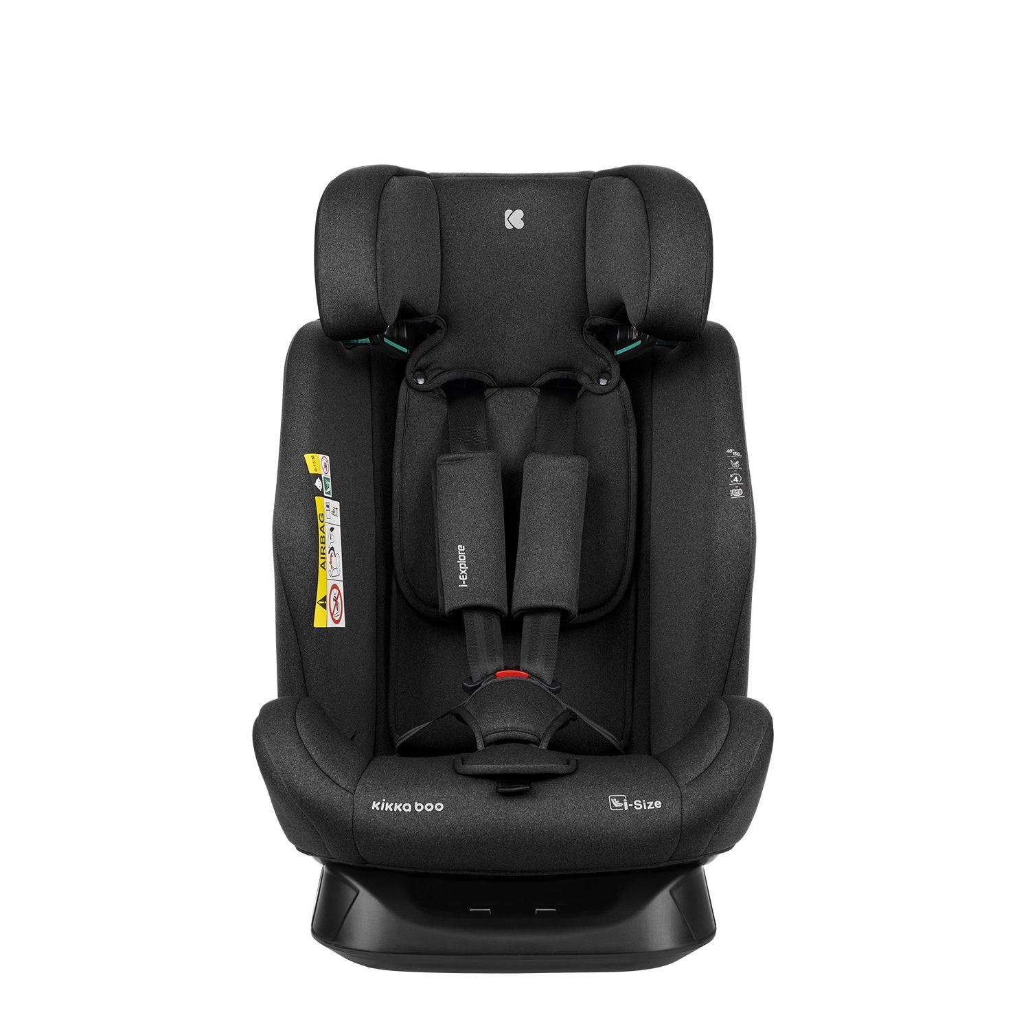 Siège-auto bébé 40-150 i-Explore i-SIZE Noir - KikkaBoo
