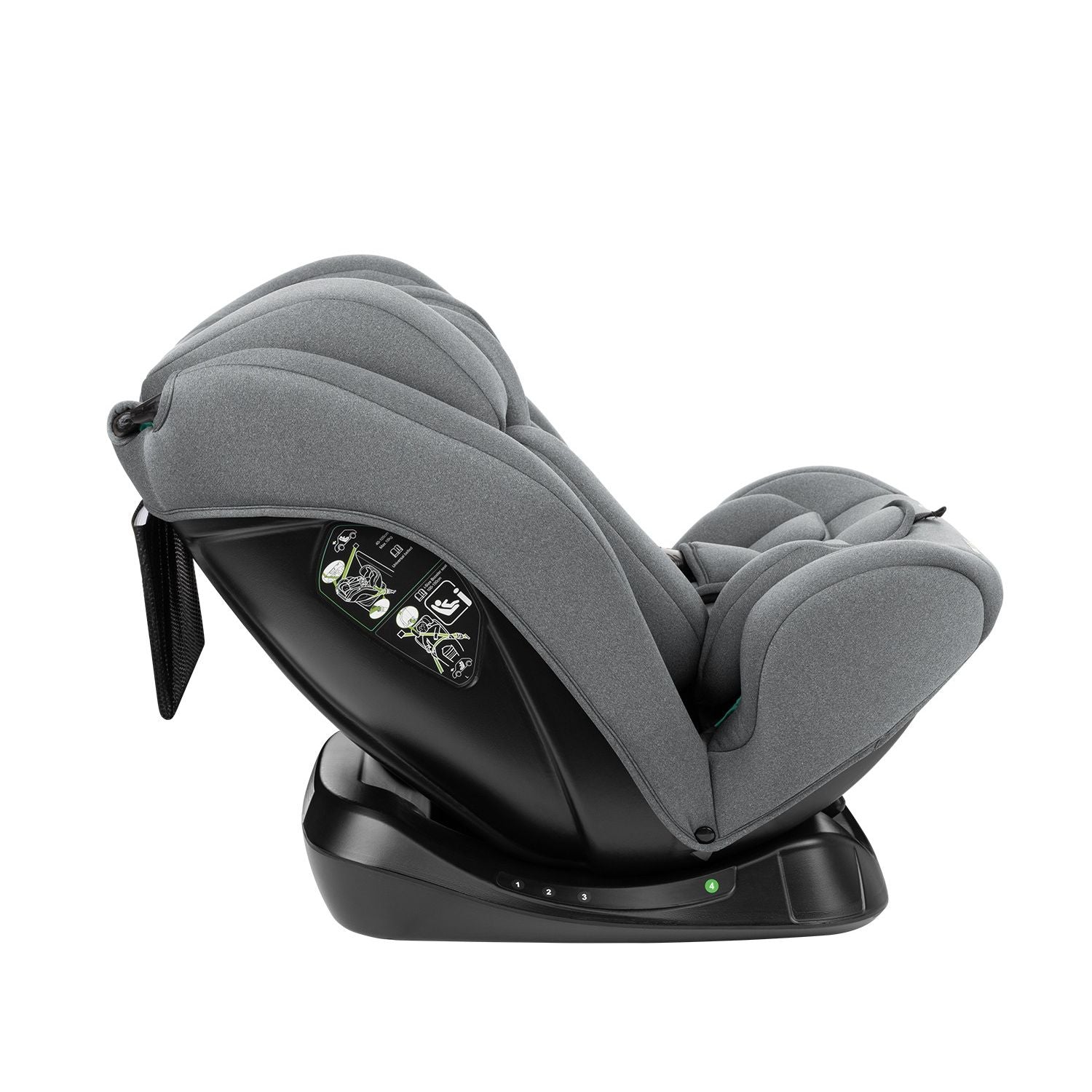 Siège-auto bébé 40-150 i-Explore i-SIZE Gris Foncé - KikkaBoo