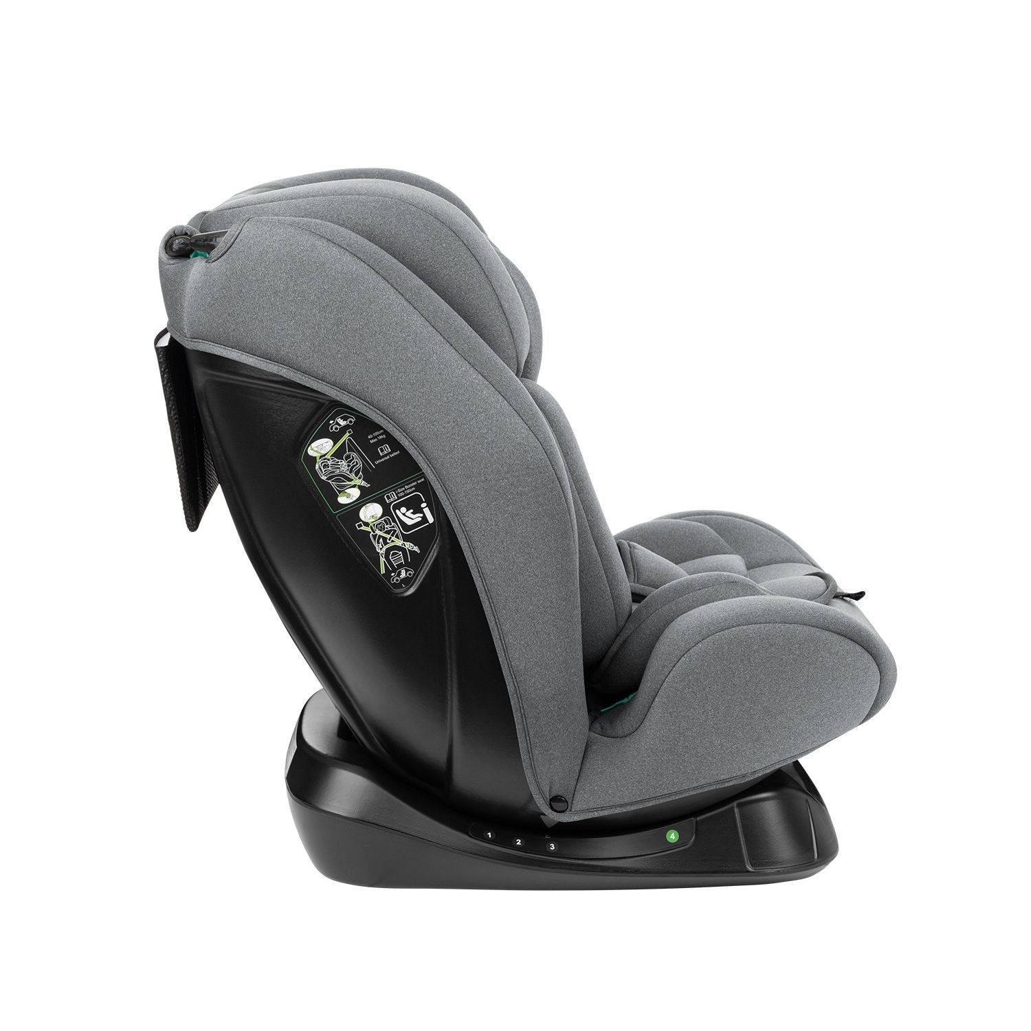 Siège-auto bébé 40-150 i-Explore i-SIZE Gris Foncé - KikkaBoo