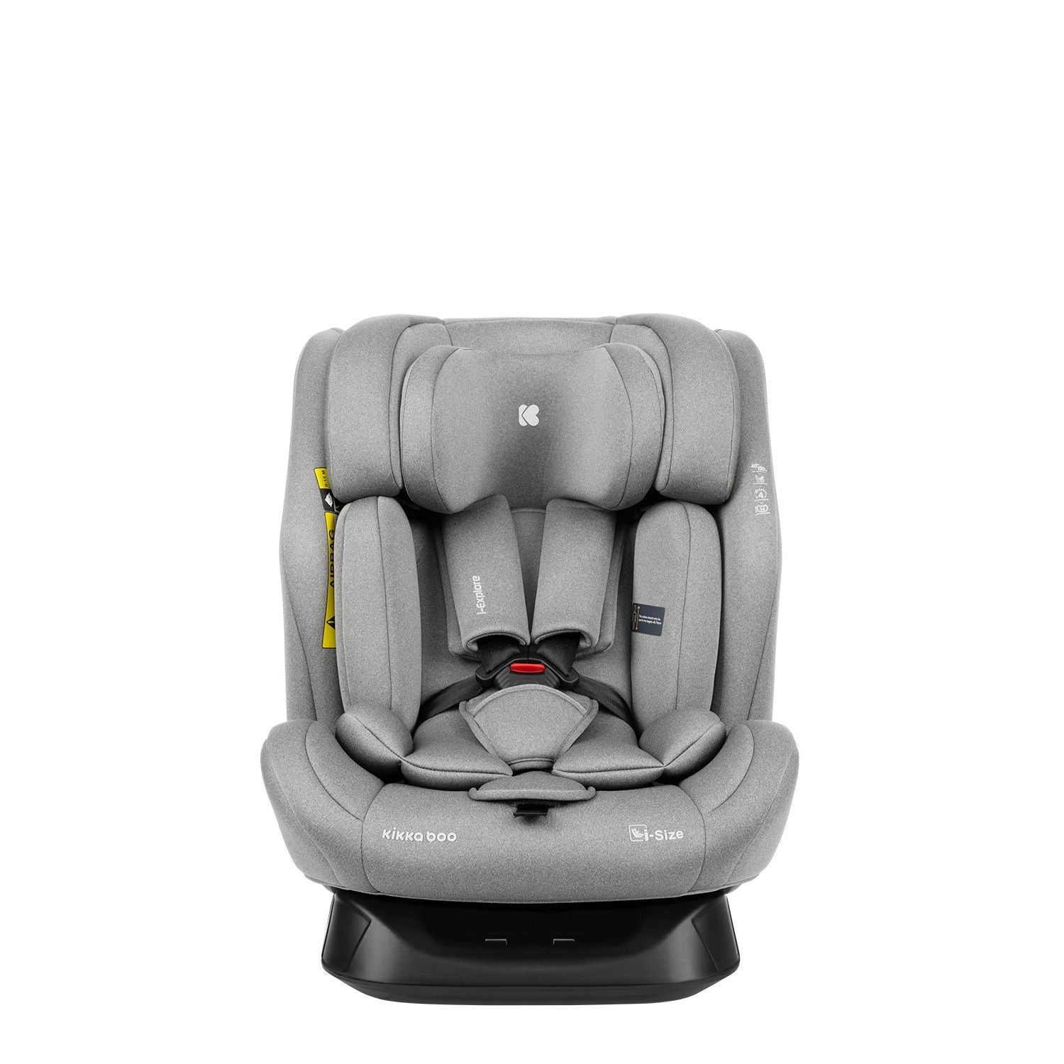 Siège-auto bébé 40-150 i-Explore i-SIZE Gris Clair - KikkaBoo