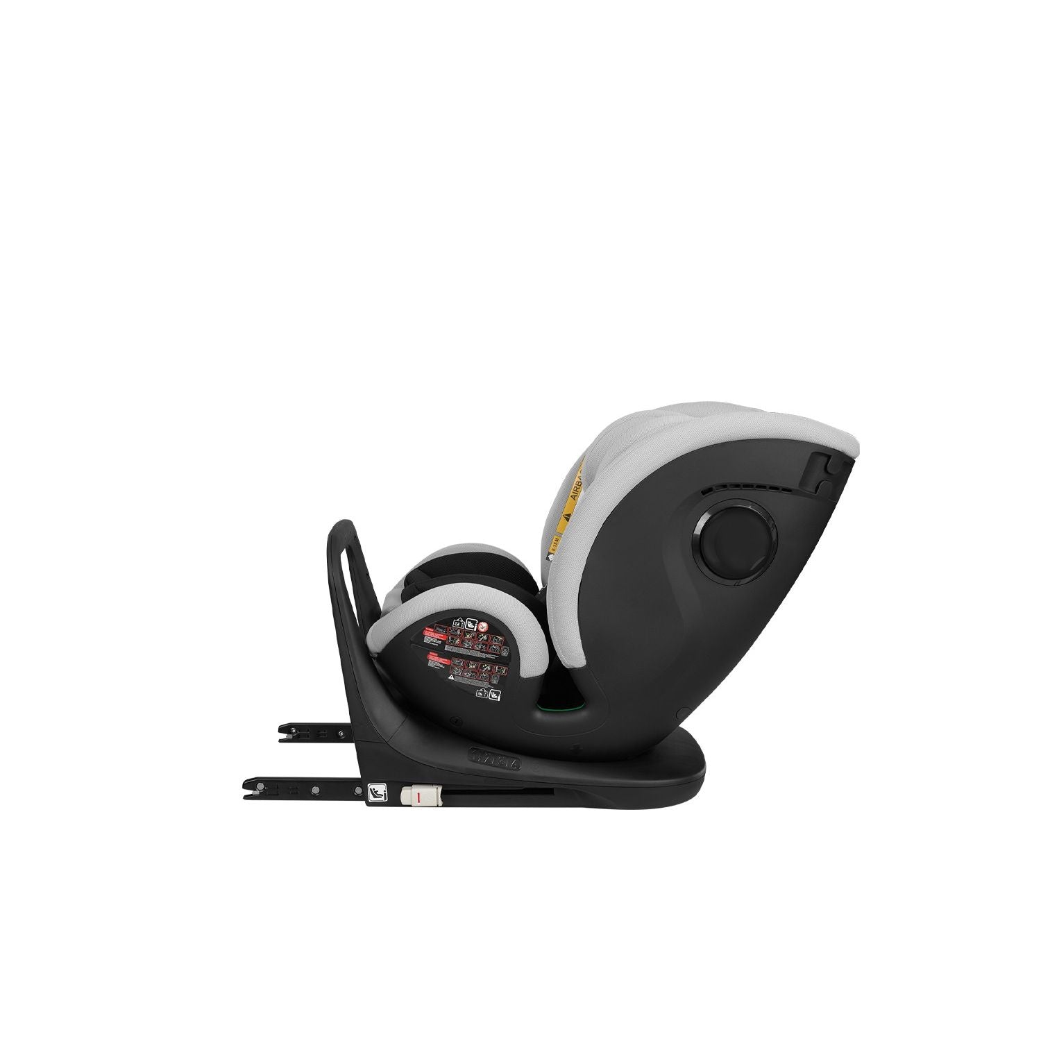 Siège-auto bébé 40-150 cm i-View i-SIZE Gris Clair - KikkaBoo