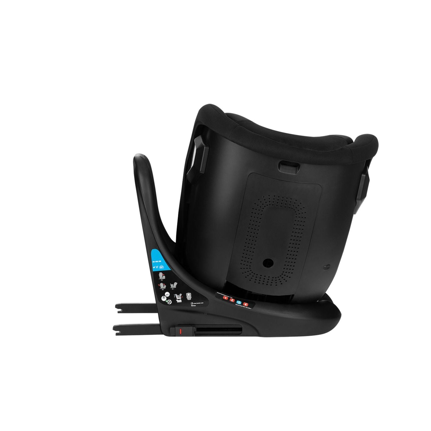 Siège-auto bébé 40-150 cm i-Roll i-SIZE Noir - KikkaBoo