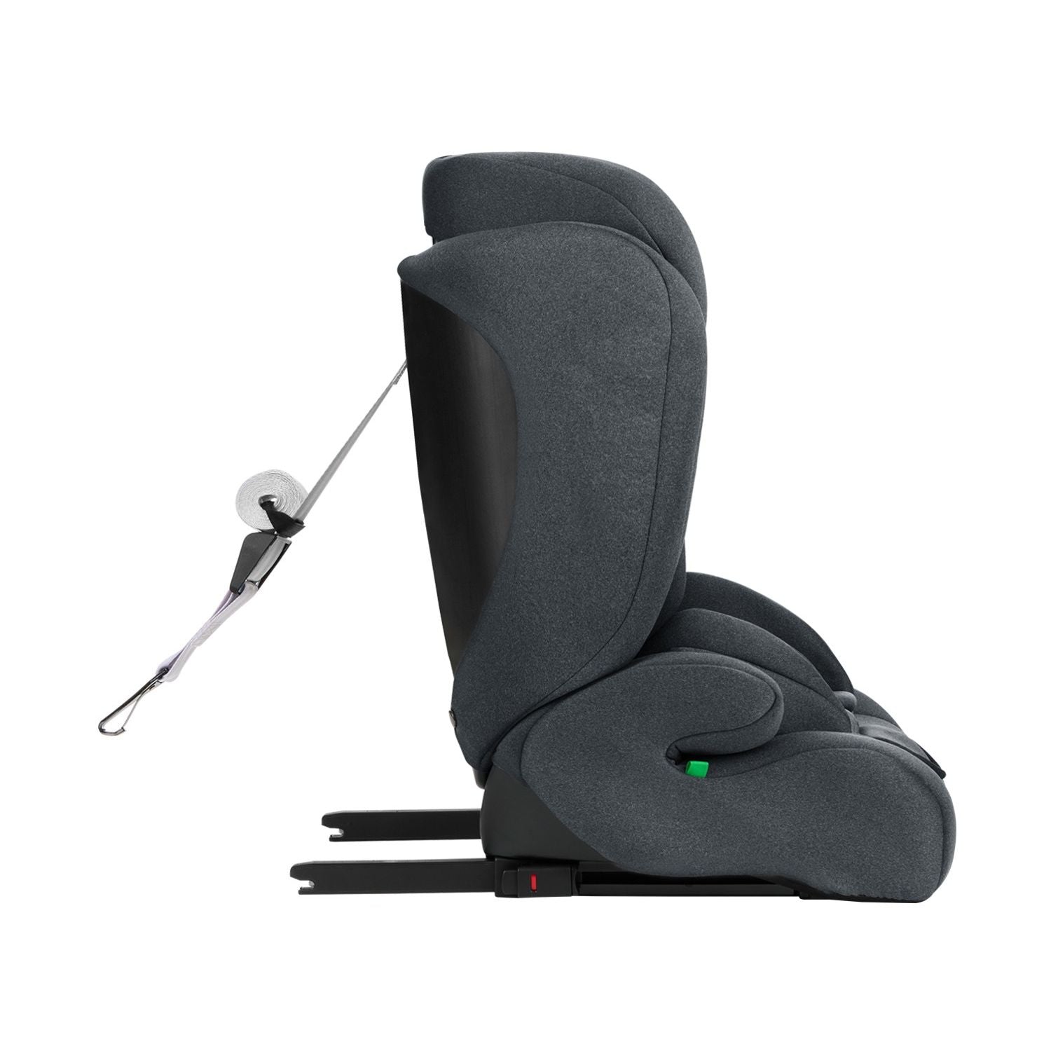 Siège-auto bébé 76-150 cm i-Cross i-SIZE Gris Foncé - KikkaBoo