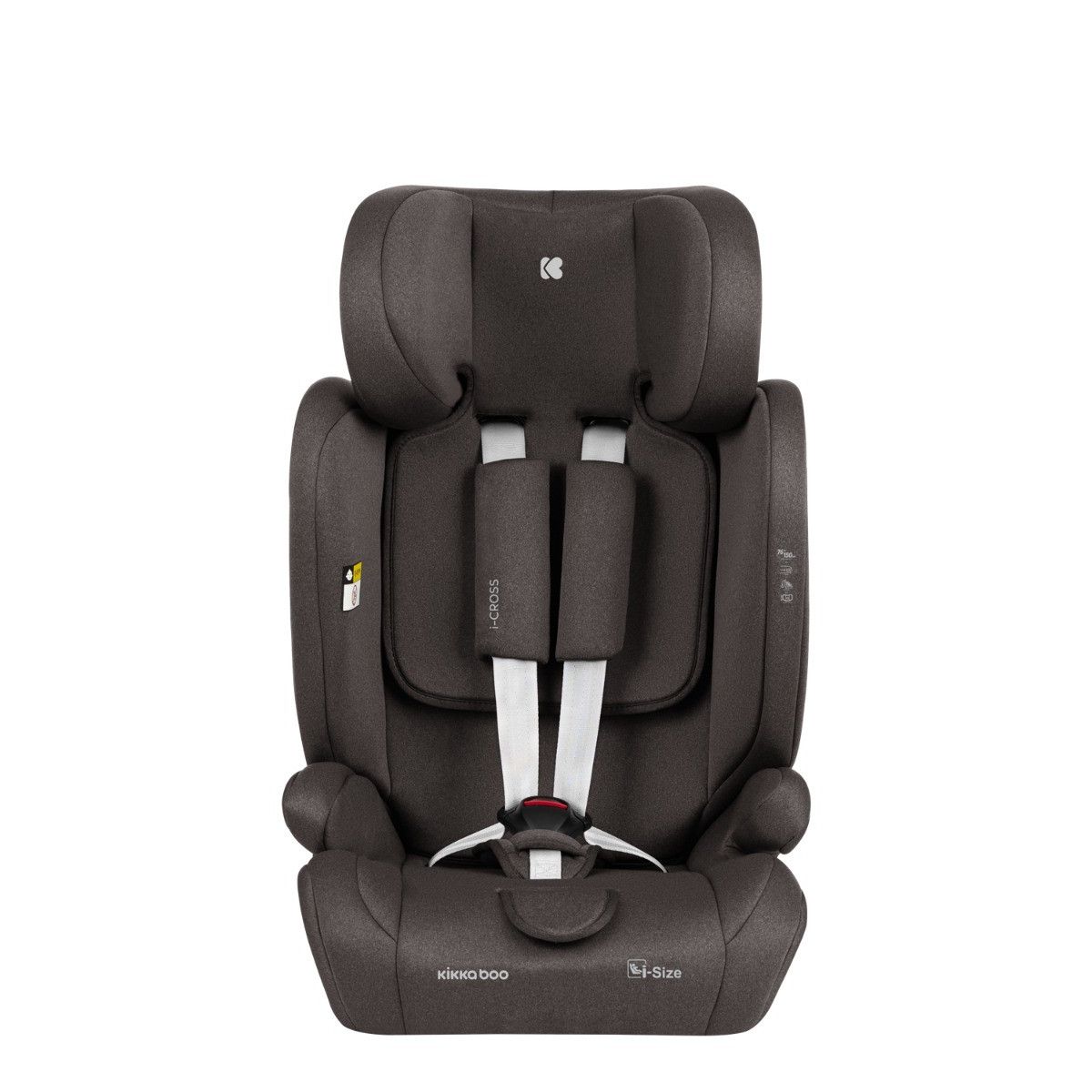 Siège-auto bébé 76-150 cm i-Cross i-SIZE Marron - KikkaBoo