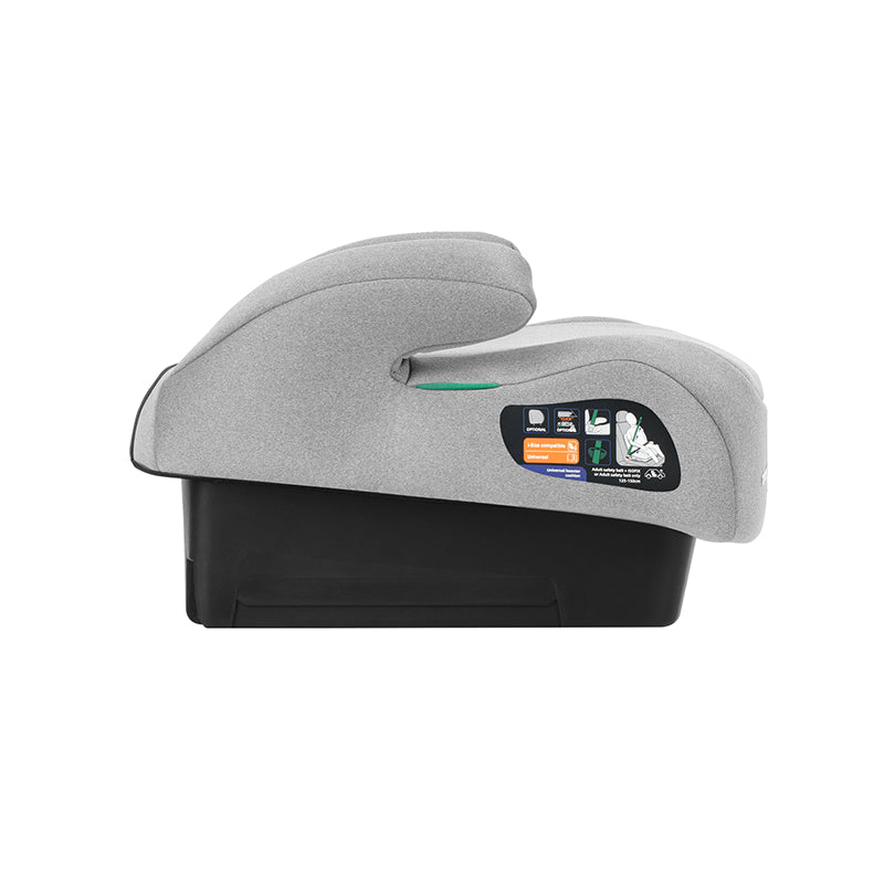 Siège-auto bébé 125-150 cm i-Go i-SIZE Gris Clair - KikkaBoo