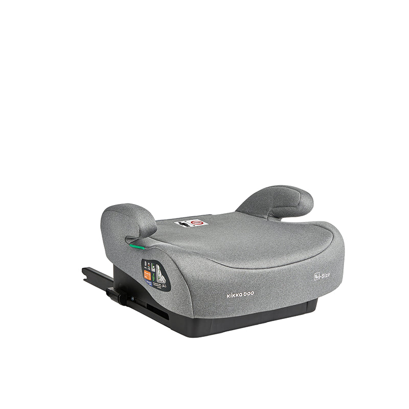 Siège-auto bébé 125-150 cm i-Boost i-SIZE Gris Clair - KikkaBoo
