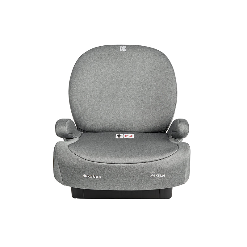 Siège-auto bébé 125-150 cm i-Boost i-SIZE Gris Clair - KikkaBoo