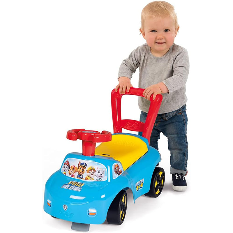 Porteur auto avec coffre intégré Paw Patrol Bleu - Smoby