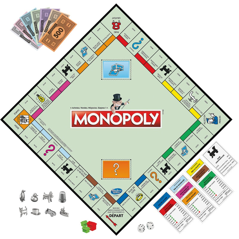 Monopoly Classique 8+ - Hasbro