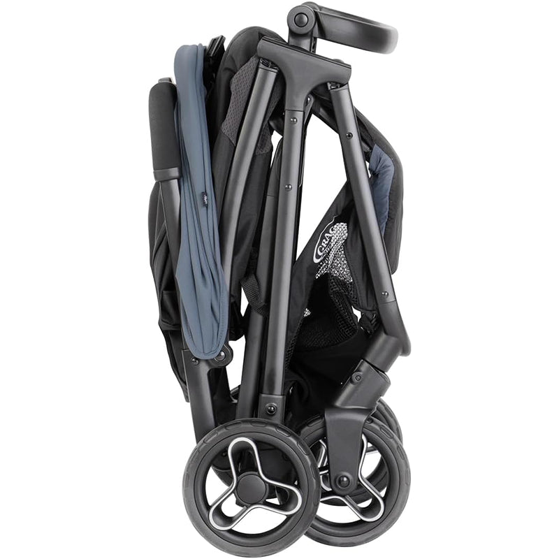 Poussette De Voyage Compacte Myavo de la naissance à environ 4 ans (0-22 kg)Bleu Stormy - Graco