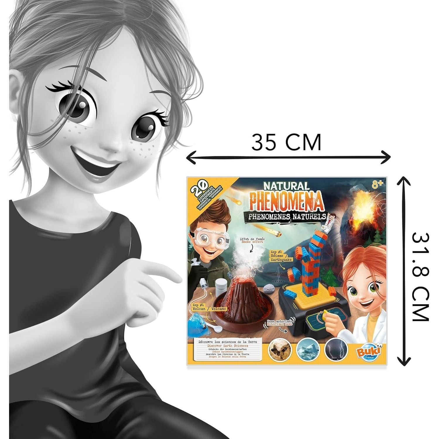 Phénomènes naturels 20 expériences 8+ - Buki