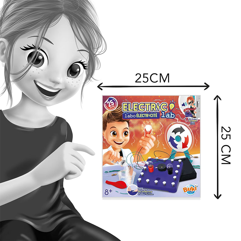 Atelier D'électricité Labo Électricité 8+ - Buki