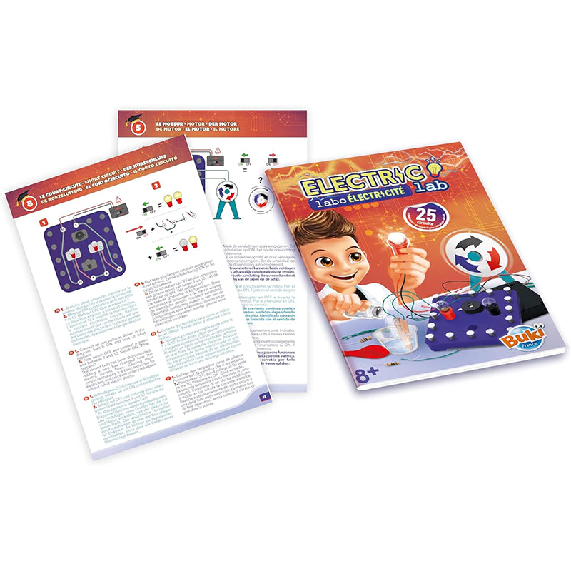 Atelier D'électricité Labo Électricité 8+ - Buki