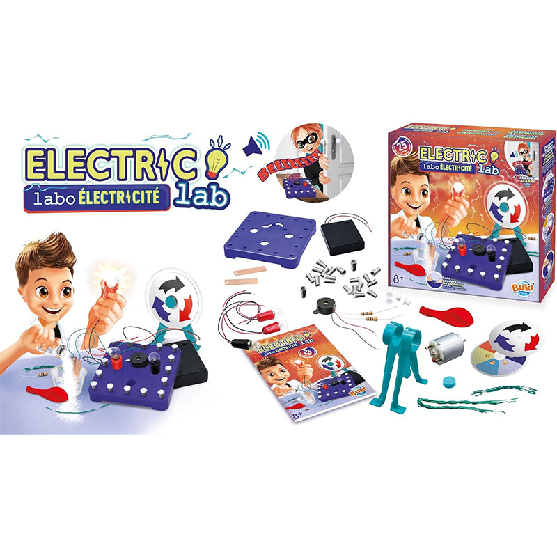Atelier D'électricité Labo Électricité 8+ - Buki