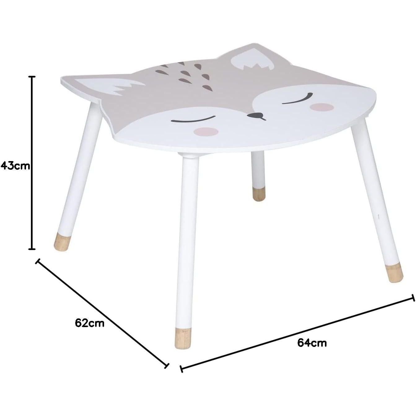 Table enfant douceur renard - Atmosphera For Kids