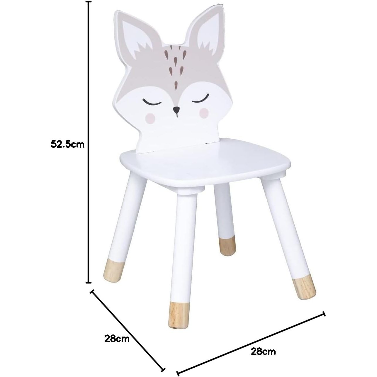 Chaise Enfant Douceur Renard - Atmosphera For Kids