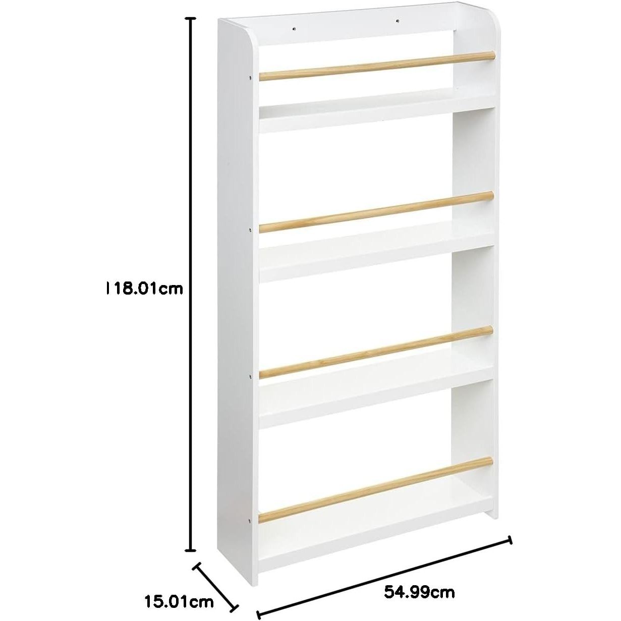 Bibliothèque classique 4 étages Blanche - Atmosphera For Kids