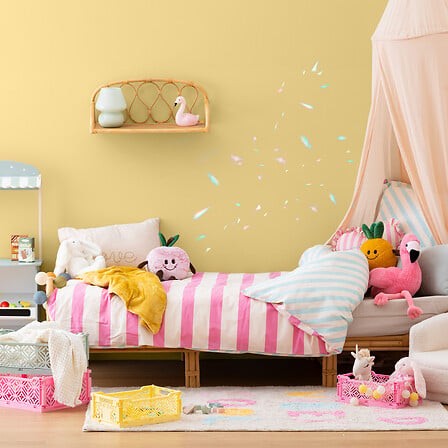 Peluche flamant Mingo Rose - Atmosphera For Kids