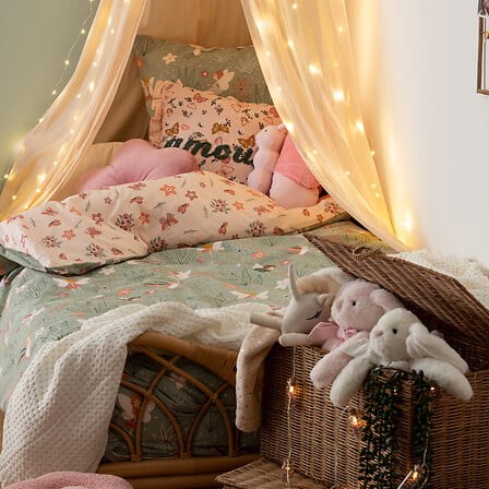 Peluche Papillon Alma Rose - Atmosphera For Kids