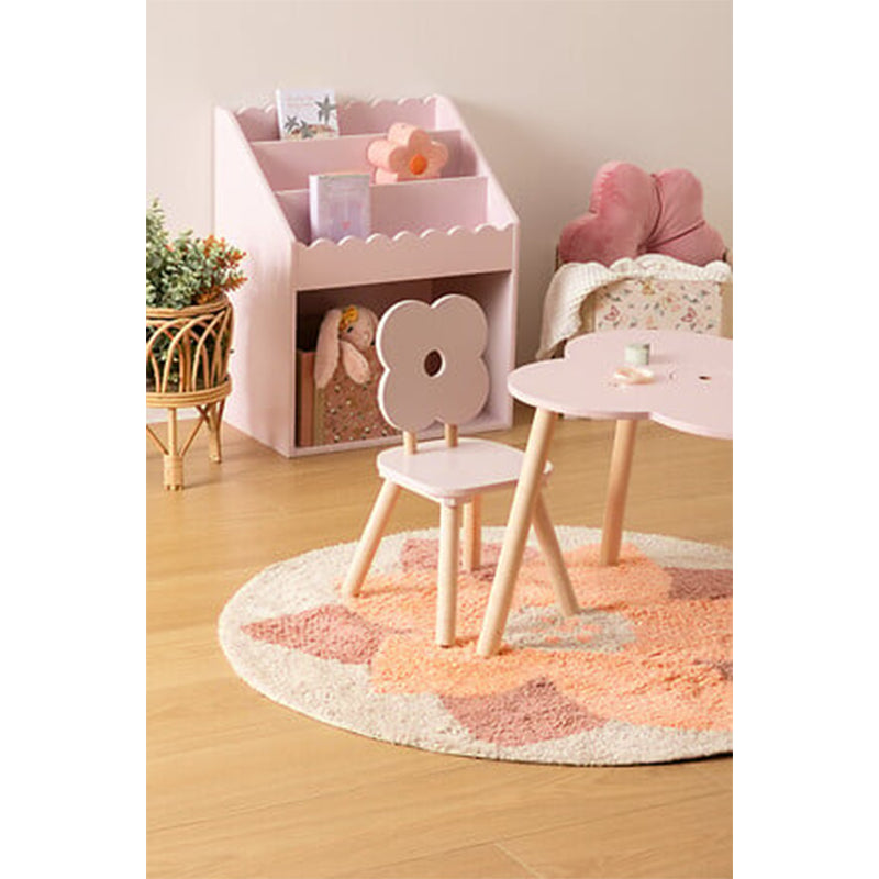 Chaise Pour Enfant Fleur Rose - Atmosphera For Kids
