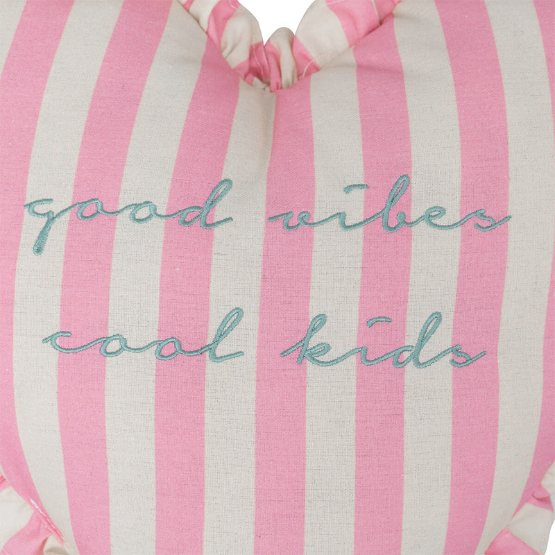 Coussin forme cœur Ava 38x38 Rose - Atmosphera For Kids