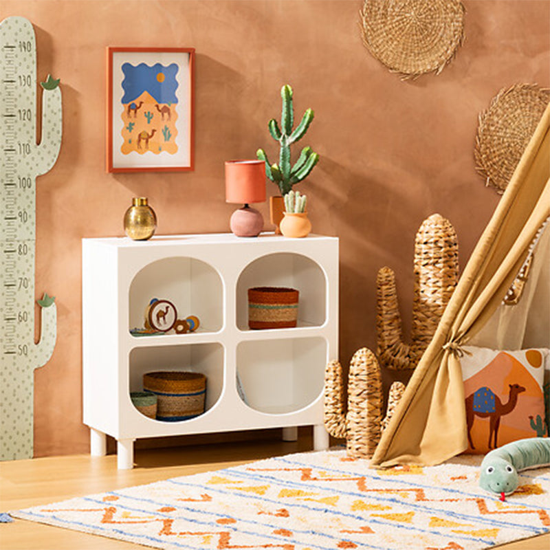 Commode Pour Enfant 4 niches Tara Blanche - Atmosphera For Kids