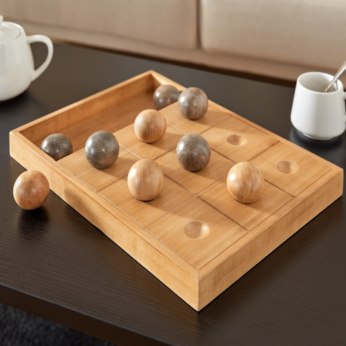 Jeu De Morpion Jehan Marron - Atmosphera For Kids