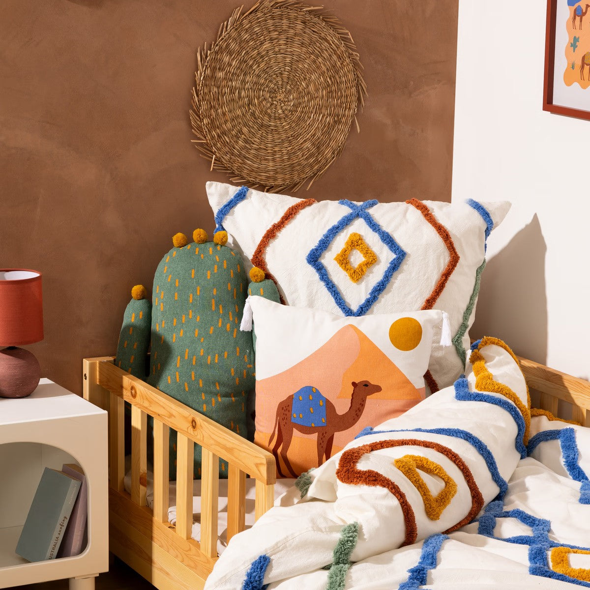 Coussin En Forme De Cactus H58 Vert Atmosphera For Kids