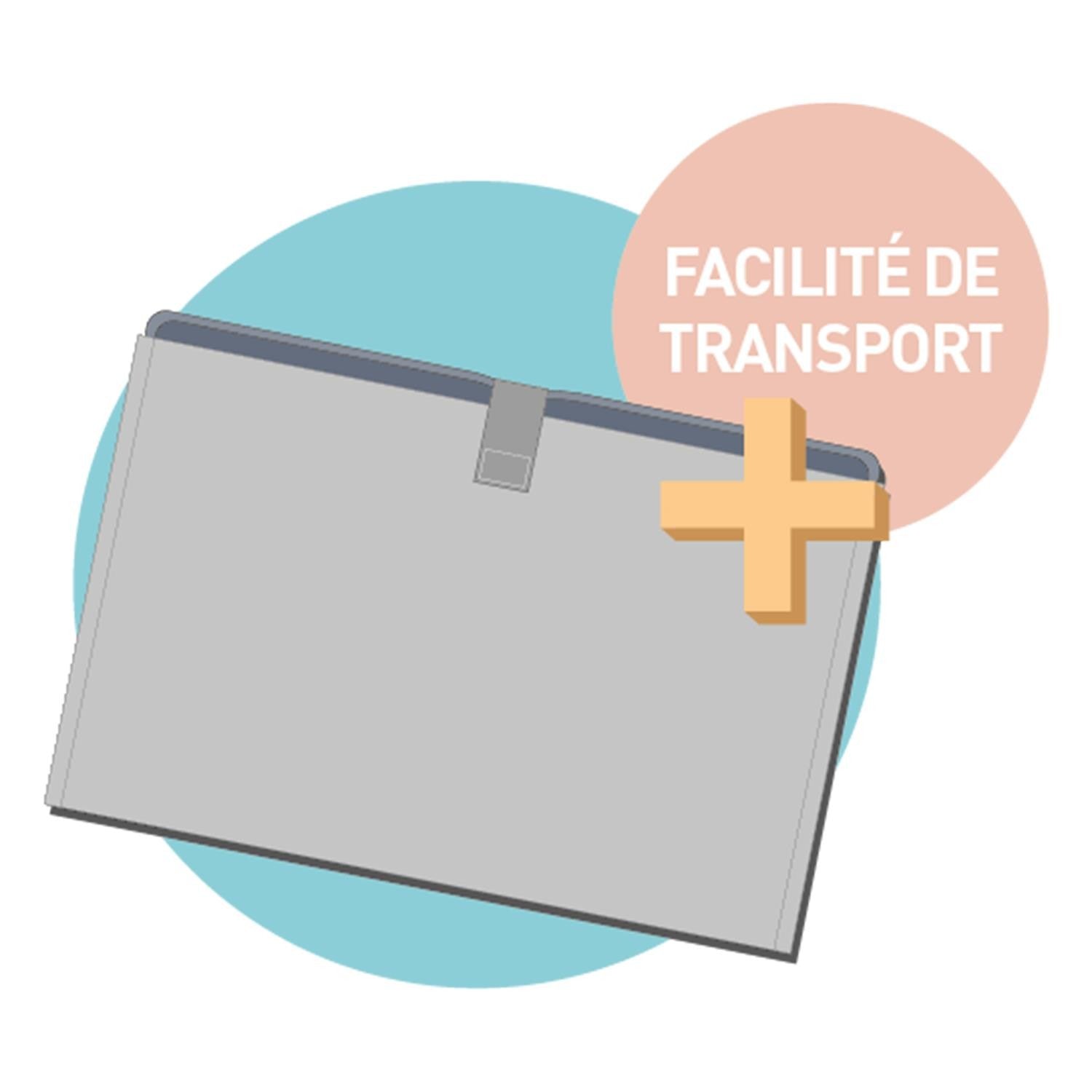 Tapis À Langer De Voyage Pour Bébé Gris - Home Deco Kids